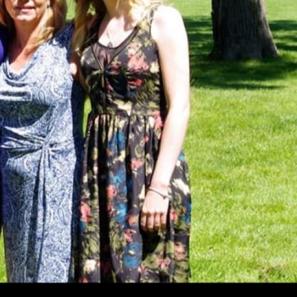 Kensie multicolour brush stroke print dress - Picture 4 of 4